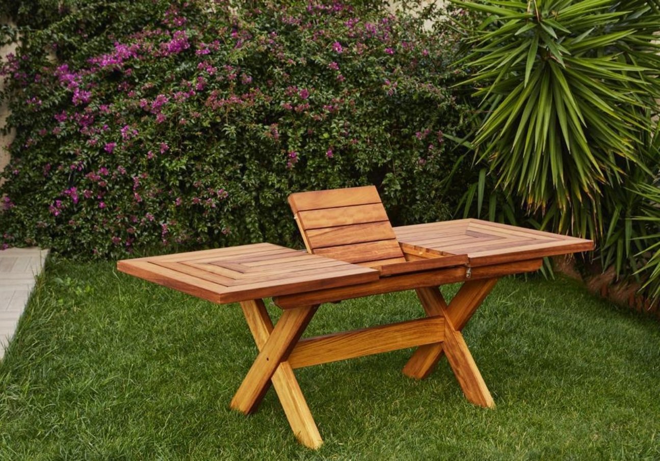 Deep Açılır  90X160-200 Bahçe Masası