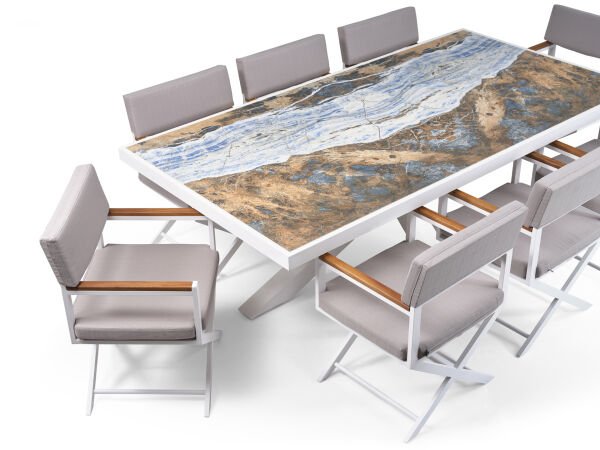 İtals ASTORİA REX 8 Kişilik Masa Takımı