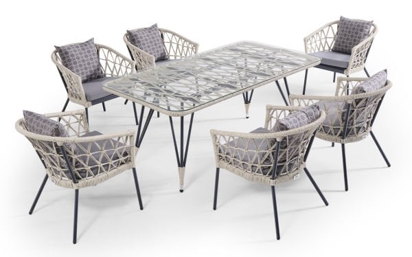 İtals ELEGANTE 6 Kişilik Masa Takımı