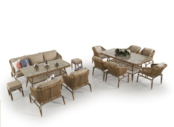 İtals ROYAL Oturma Ve Masa Takımı 6 Kişilik