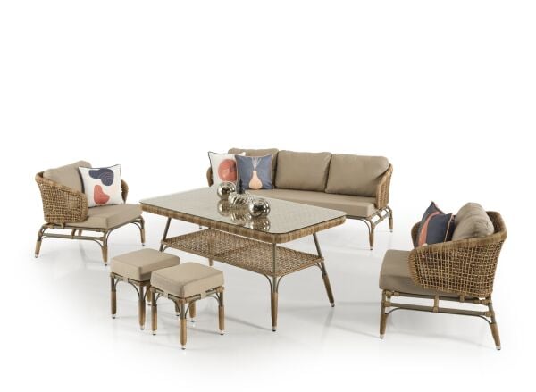 İtals ROYAL Oturma Ve Masa Takımı 6 Kişilik