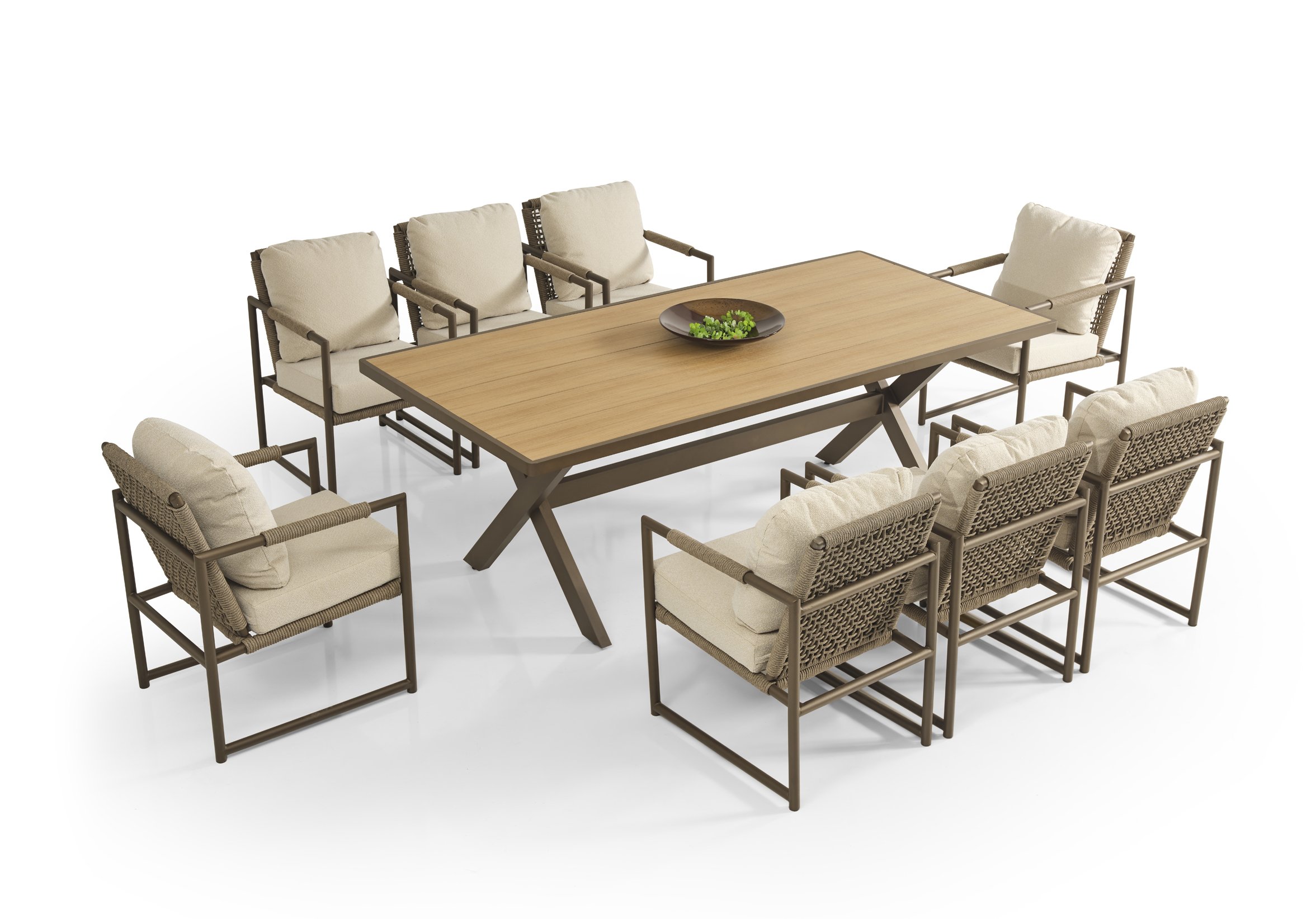 İtals ETNA 8 Kişilik Masa Takımı