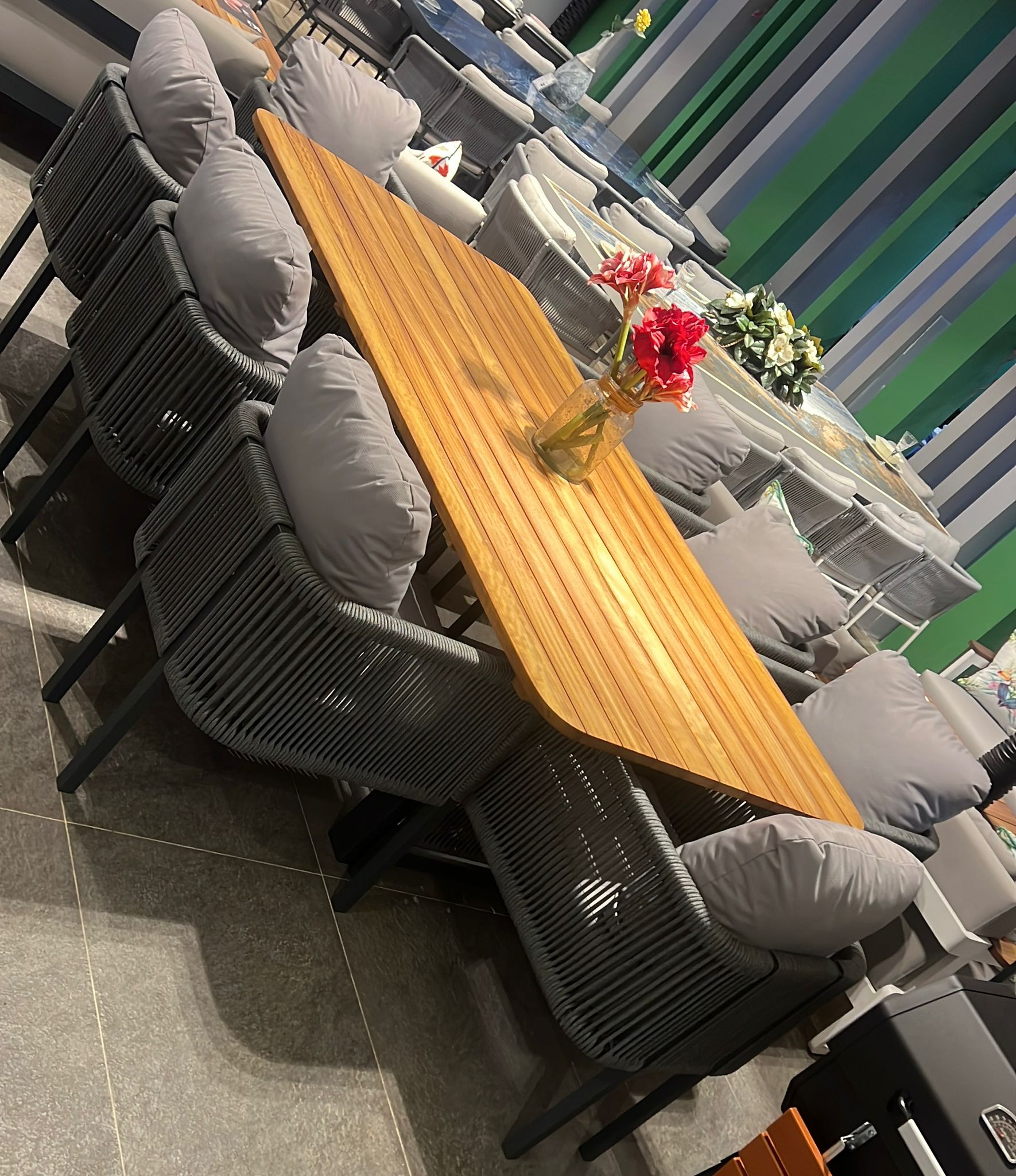 İtals LİNDA 8 Kişilik Masa Takımı