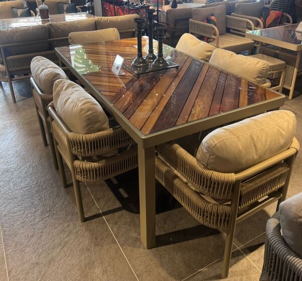 İtals ASTRA 6 Kişilik Masa Takımı