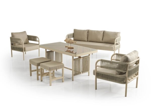 İtals ASTRA Oturma Ve Masa Takımı 6 Kişilik