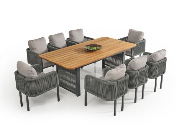 İtals LİNDA Oturma Ve Masa Takımı 8 Kişilik